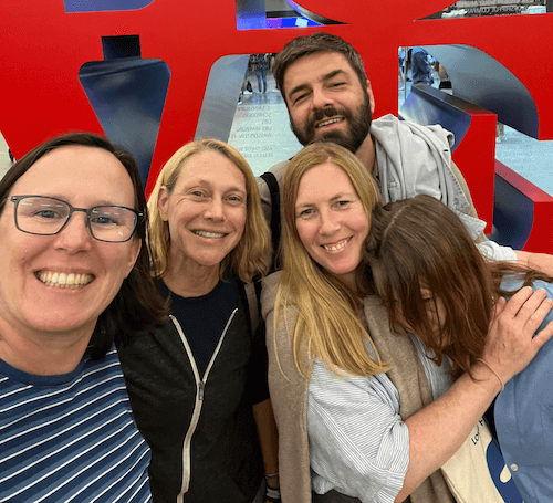 Our families meet in London